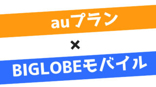 BIGLOBEモバイルのauプランならP20 liteがおすすめ