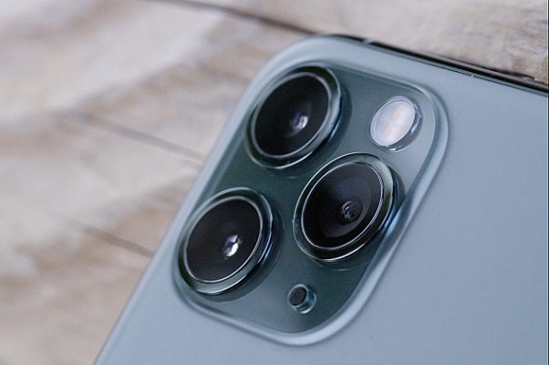 iPhone11 Proのトリプルレンズ